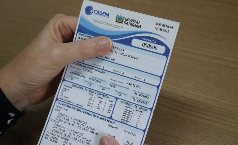 Cagepa propõe reajuste de 7,72% nas tarifas de água e esgoto na Paraíba Cagepa propõe reajuste de 7,72% nas tarifas de água e esgoto na Paraíba