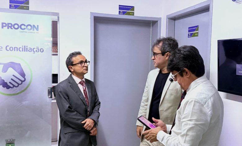 Diretor do Fórum Affonso Campos destaca ações do Procon de Campina Grande durante visita institucional nesta segunda-feira Diretor do Fórum Affonso Campos destaca ações do Procon de Campina Grande durante visita institucional nesta segunda-feira