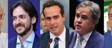 PESQUISA SETA Cícero lidera corrida ao Governo, seguido por Pedro e Lucas salta para 3º à frente de Efraim e Galdino