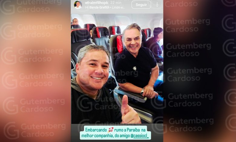 UNIFICAÇÃO DAS OPOSIÇÕES: Efraim conduz entendimento para ser o candidato dos dois grupos oposicionistas na Paraíba