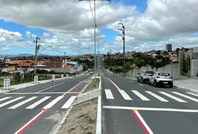 STTP implanta sinalização e avenida Félix Araújo está quase pronta para inauguração STTP implanta sinalização e avenida Félix Araújo está quase pronta para inauguração